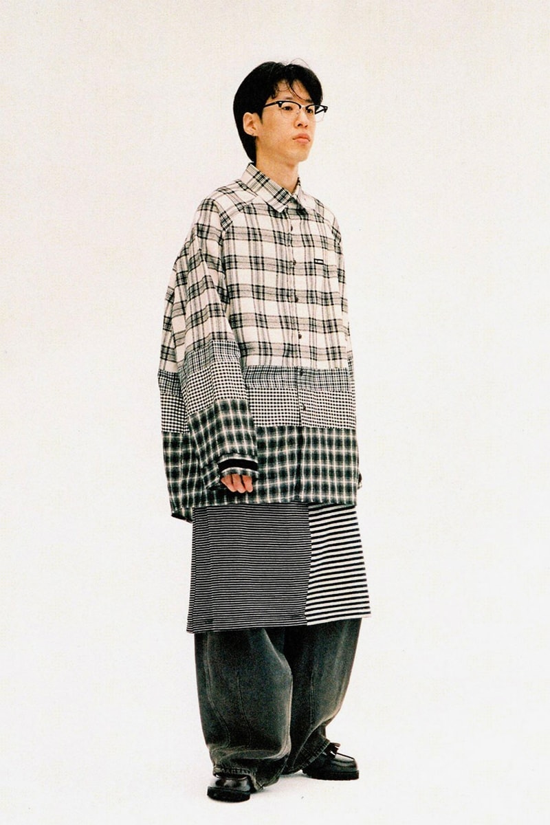 AJOBYAJO FW19 Collection DON'T BURN OUR FUTURE lookbooks Korean Seoul oversized patchwork 