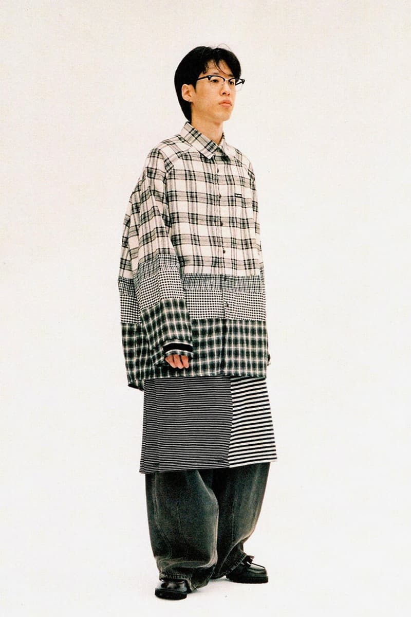 AJOBYAJO FW19 Collection DON'T BURN OUR FUTURE lookbooks Korean Seoul oversized patchwork