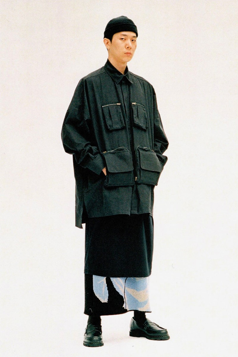 AJOBYAJO FW19 Collection DON'T BURN OUR FUTURE lookbooks Korean Seoul oversized patchwork 