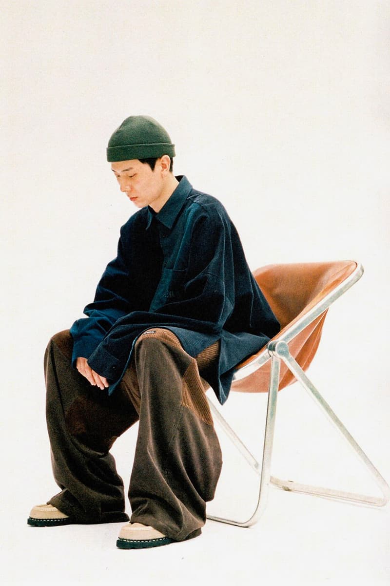 AJOBYAJO FW19 Collection DON'T BURN OUR FUTURE lookbooks Korean Seoul oversized patchwork