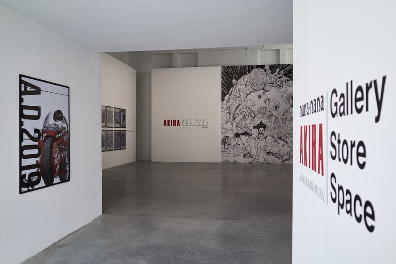 akira art wall project katsuhiro otomo kosuke kawamura nana nana artworks anime accessories merchandise pop up