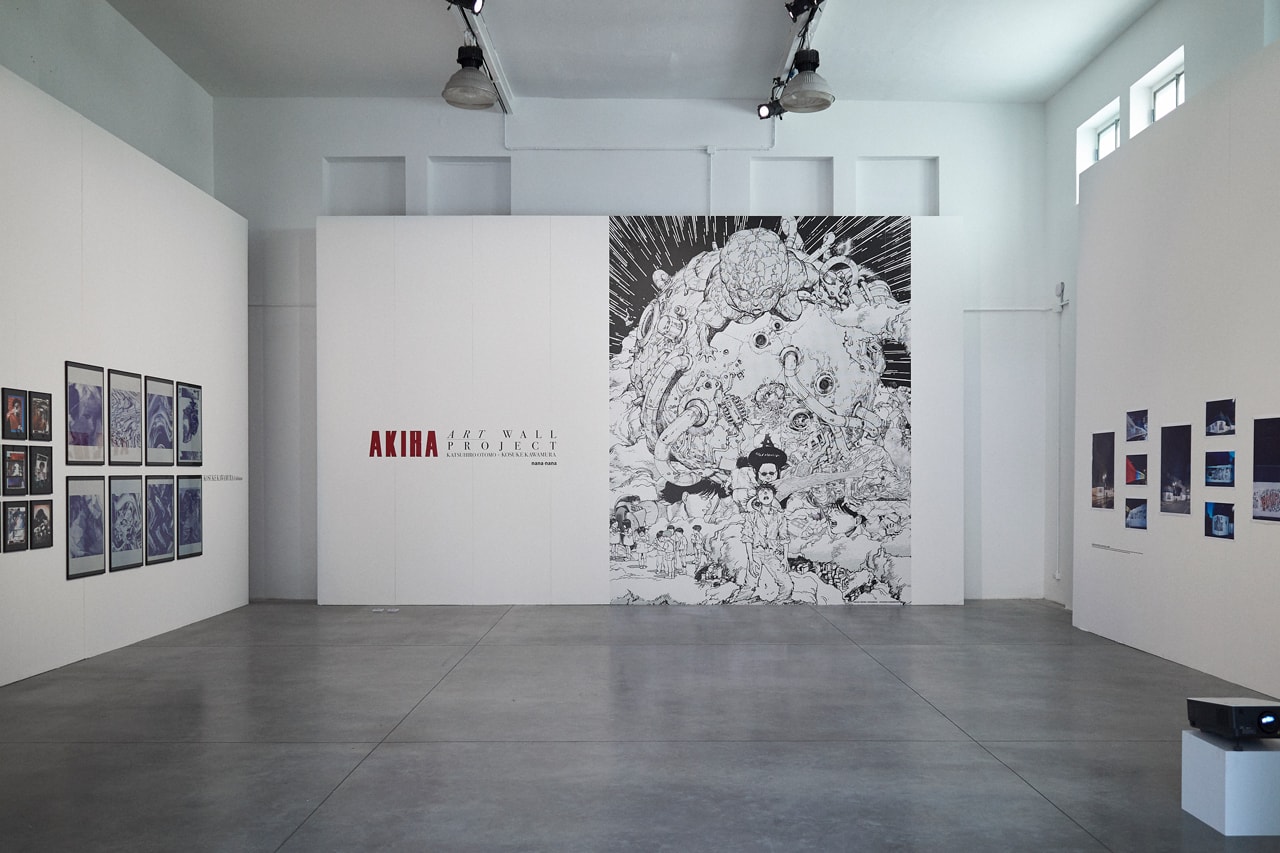 akira art wall project katsuhiro otomo kosuke kawamura nana nana artworks anime accessories merchandise pop up