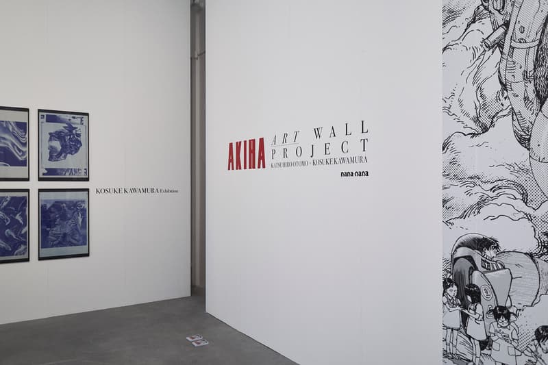 akira art wall project katsuhiro otomo kosuke kawamura nana nana artworks anime accessories merchandise pop up