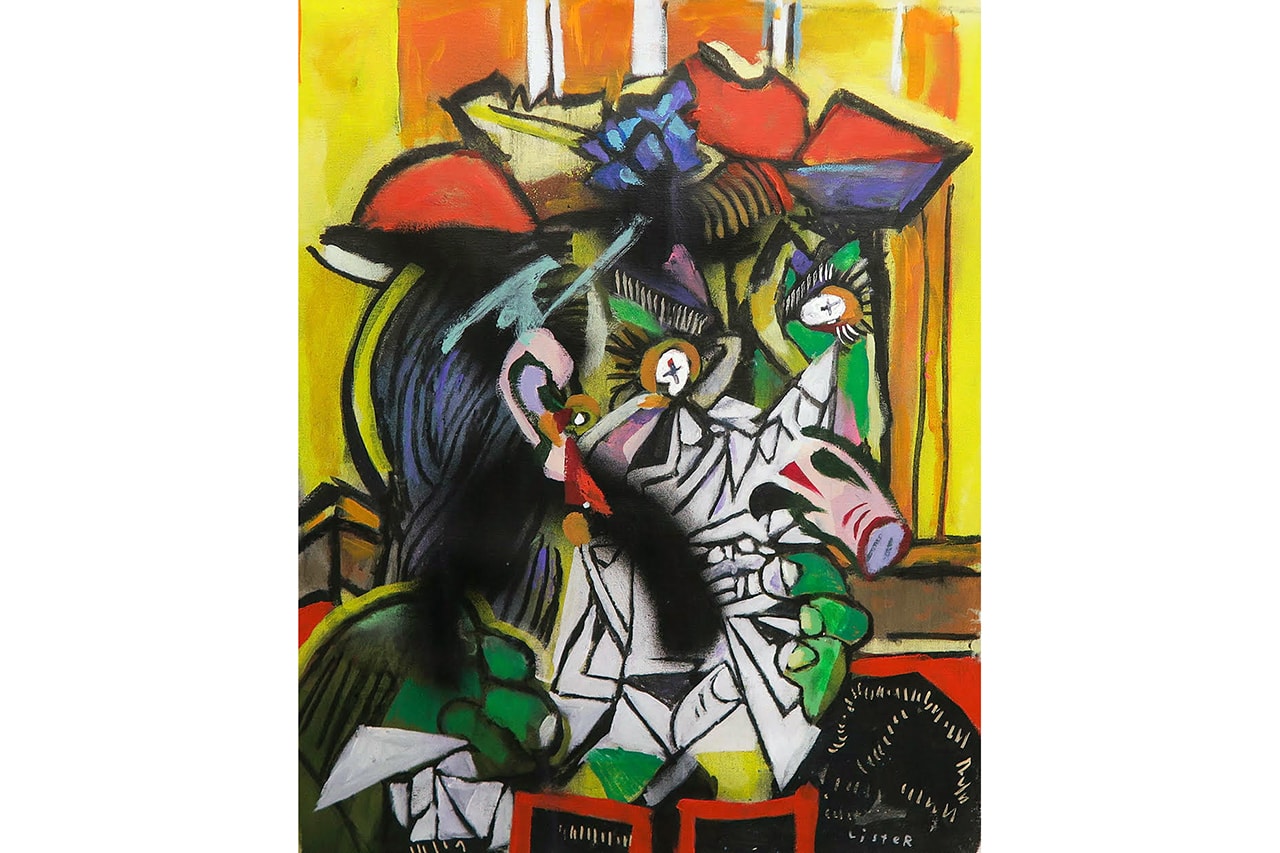 Anthony Lister "Modern Masters" Solo Exhibition Abstract Modern Picasso