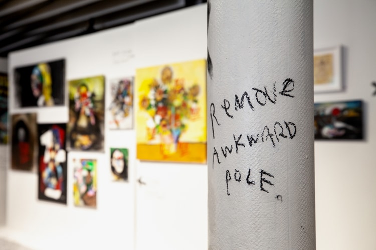 Anthony Lister Leaves Quirky Notes for Art Handlers in "Modern Masters" Exhibit