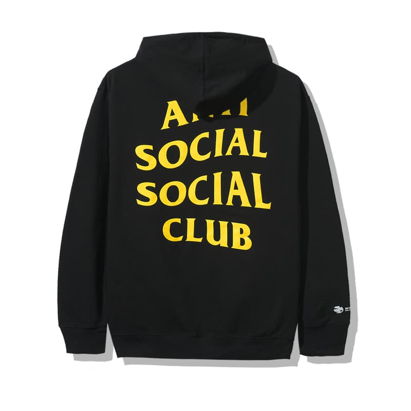 Anti Social Social Club DHL Clothing Collaboration capsule september 25 2019 release date info buy drop hoodie pillow cushion shipping yellow red logo