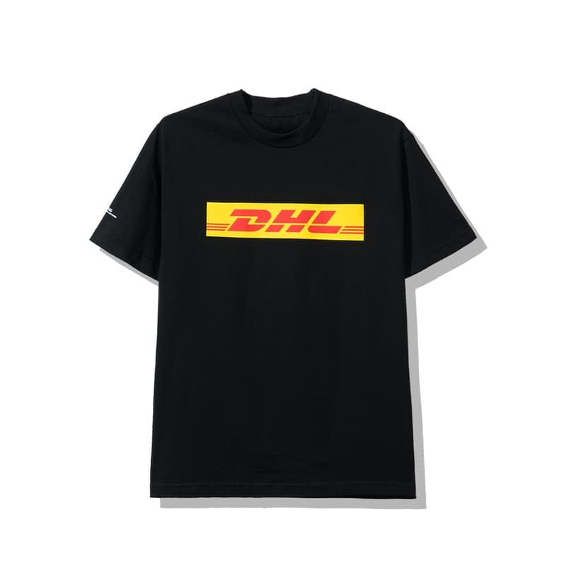 Anti Social Social Club DHL Clothing Collaboration capsule september 25 2019 release date info buy drop hoodie pillow cushion shipping yellow red logo