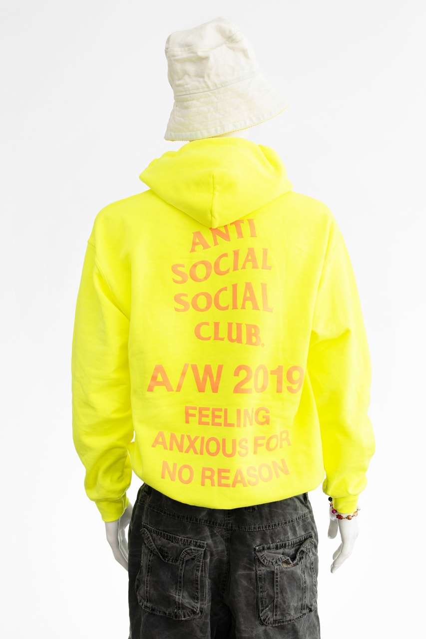 Anti Social Social Club ASSC FW19 FEELING ANXIOUS FOR NO REASON Lookbook 2019