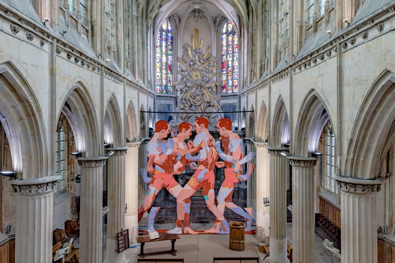 aryz la pugna installation rouen france temple sain eloi