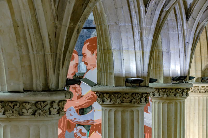 aryz la pugna installation rouen france temple sain eloi
