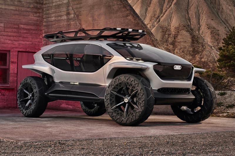 audi ai trail autonomous off road concept car electric vehicle EV frankfurt motor show 2019