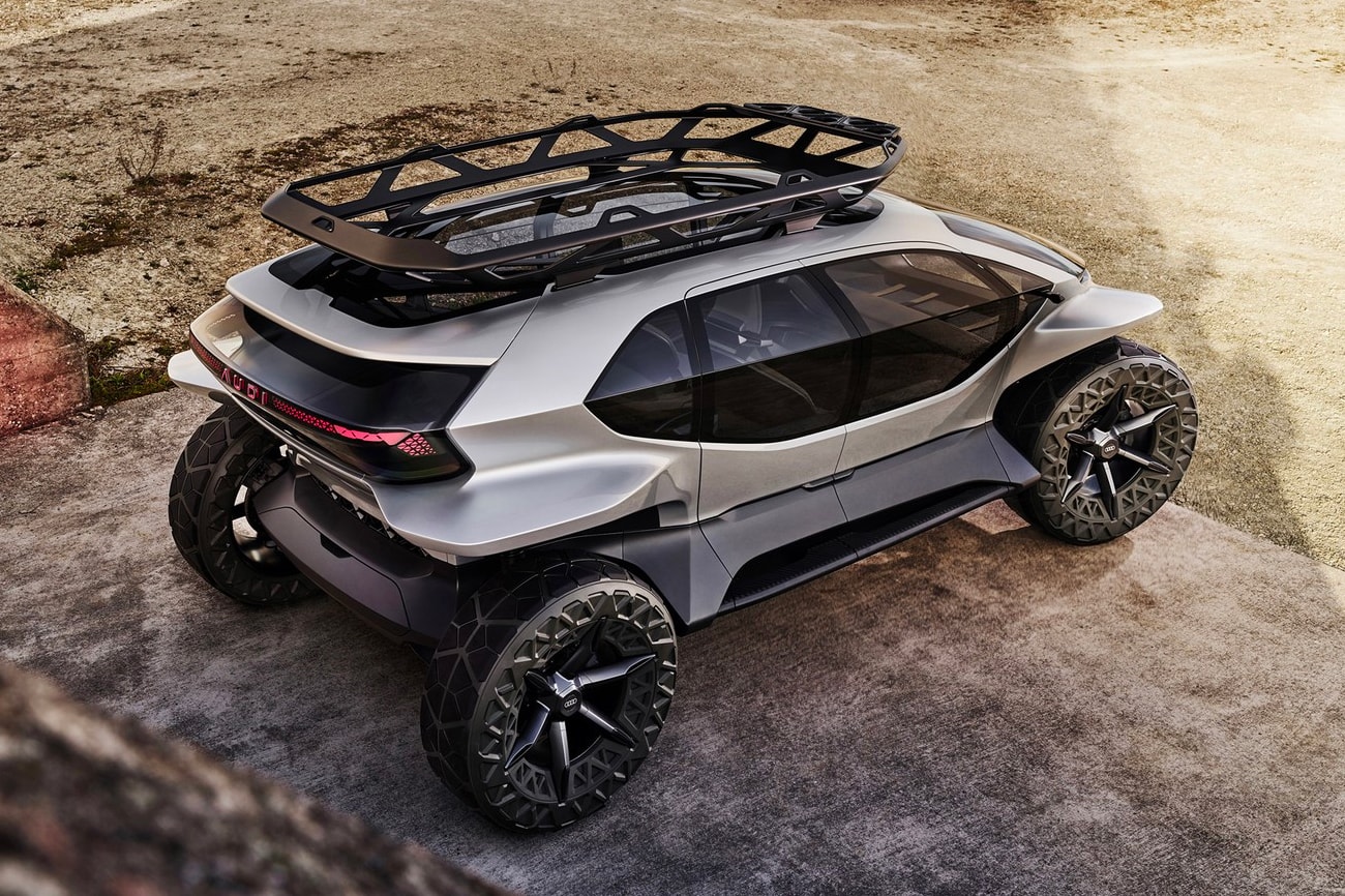 audi ai trail autonomous off road concept car electric vehicle EV frankfurt motor show 2019