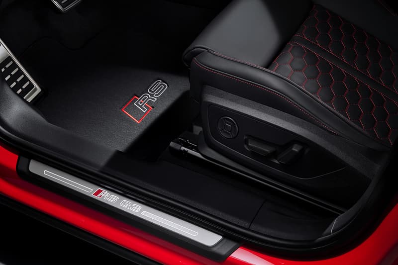 Audi RS Q3 Sportback First Look Unveiling 2020 Model Edition Mini SUV Sportscar 400 BHP Couple 4x4 Crossover Turbocharged 2.5 Litre Engine