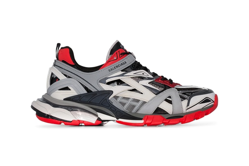 Balenciaga Track 2 track2 trainers Low Top Sneakers black red white colorway release fall 2019 