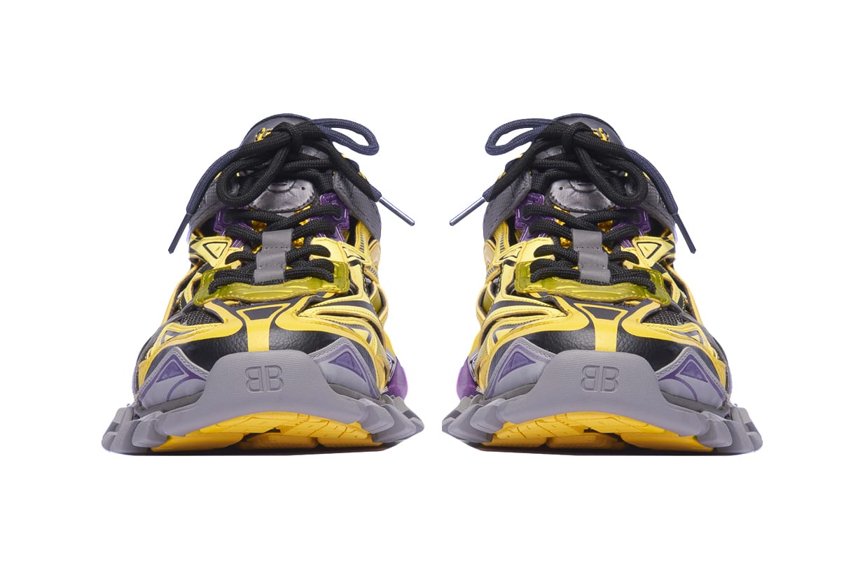 purple balenciaga shoes