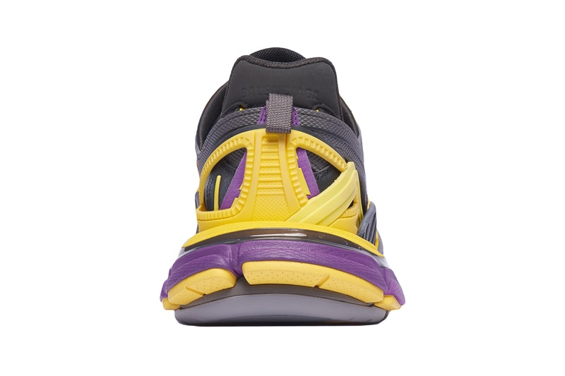Balenciaga Track.2 Yellow Purple Release Info Price Los Angeles Lakers