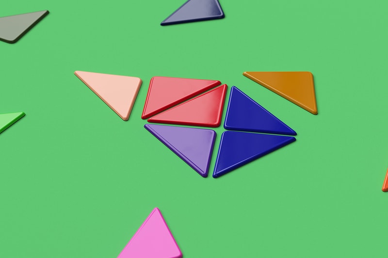 BAO BAO ISSEY MIYAKE "BAOBAOVOICE" Protein Studios Immersive Exhibition Opening Information Bags Geometric Structures Design Triangular Pieces 