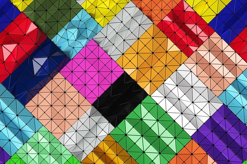 BAO BAO ISSEY MIYAKE "BAOBAOVOICE" Protein Studios Immersive Exhibition Opening Information Bags Geometric Structures Design Triangular Pieces