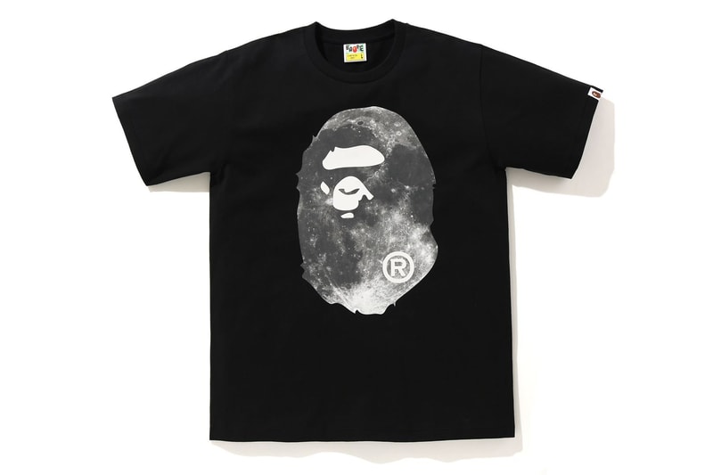 BAPE Mid-Autumn Festival Special Capsule Release t-shirts moon design a bathing ape asia hong kong limited 