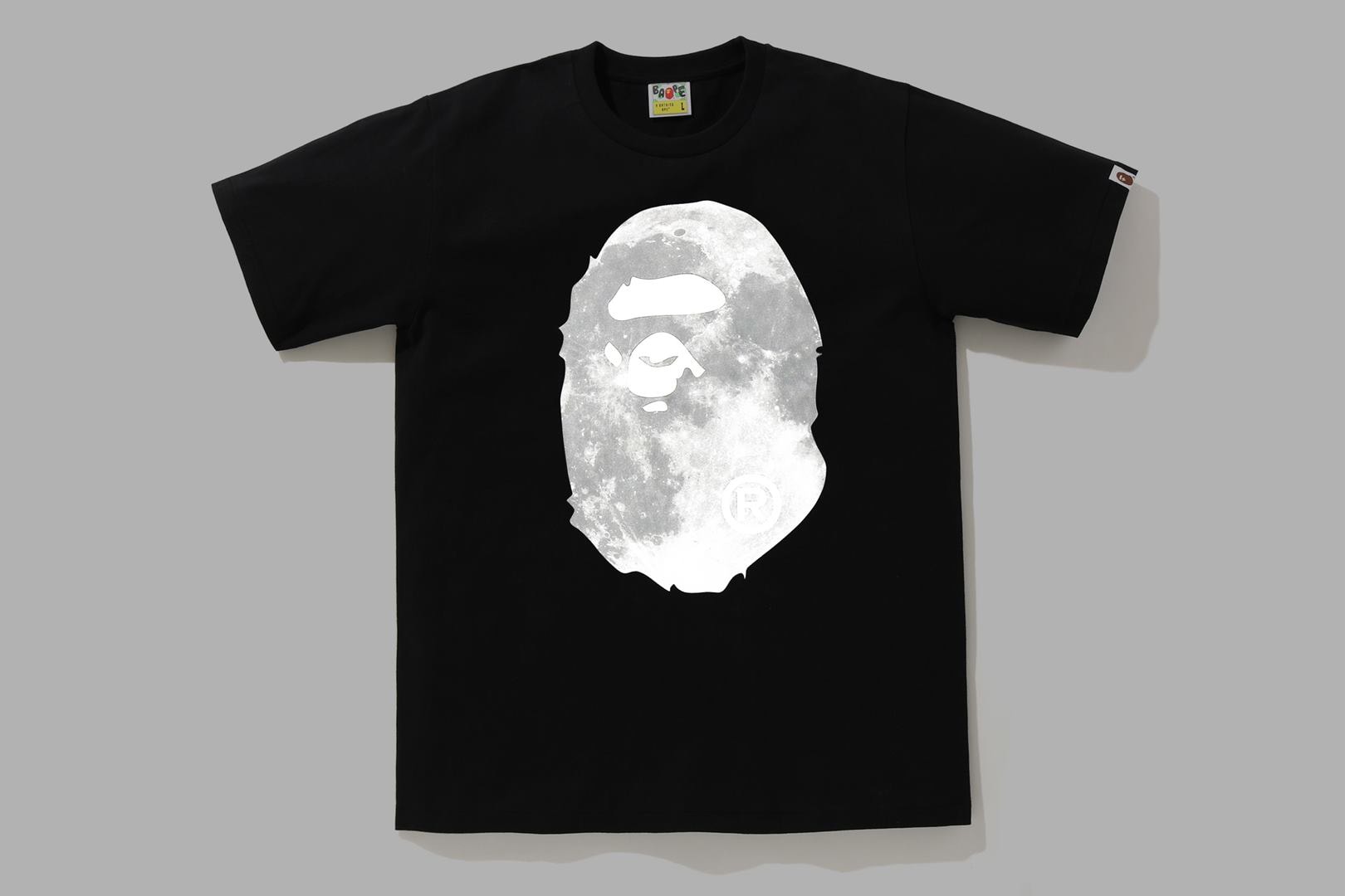 BAPE Mid-Autumn Festival Special Capsule Release t-shirts moon design a bathing ape asia hong kong limited 