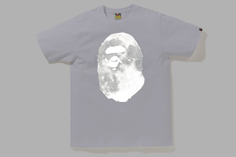 BAPE Mid-Autumn Festival Special Capsule Release t-shirts moon design a bathing ape asia hong kong limited 