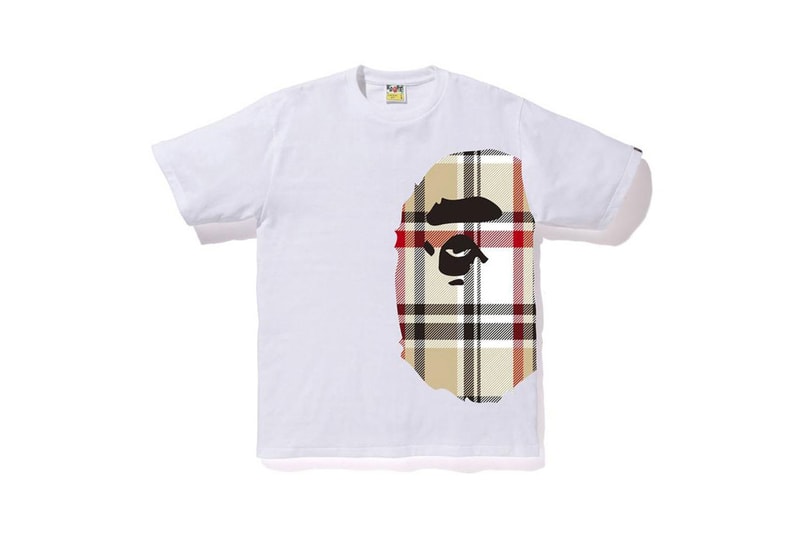 BAPE A Bathing Ape Fall Winter 2019 FW19 Capsule Collection Burberry Check Checkered Pattern Garments Outerwear Jackets Shirts Sweaters T-Shirts Socks Hats Caps Five Panels Streetwear NIGO