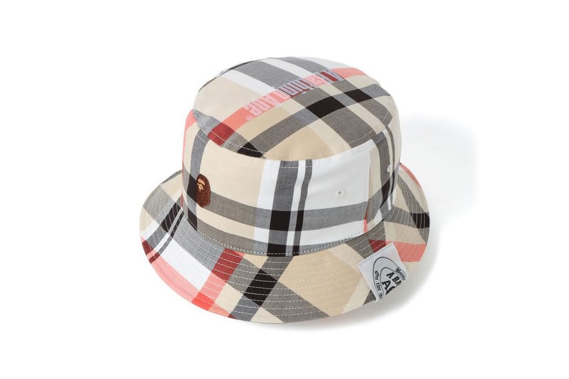 BAPE A Bathing Ape Fall Winter 2019 FW19 Capsule Collection Burberry Check Checkered Pattern Garments Outerwear Jackets Shirts Sweaters T-Shirts Socks Hats Caps Five Panels Streetwear NIGO
