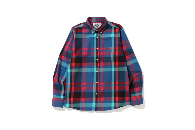 BAPE A Bathing Ape Fall Winter 2019 FW19 Capsule Collection Burberry Check Checkered Pattern Garments Outerwear Jackets Shirts Sweaters T-Shirts Socks Hats Caps Five Panels Streetwear NIGO