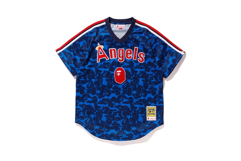 BAPE Mitchell Ness MLB Collaboration Collection Release Info a bathing ape major league baseball new york yankees mets los angeles angels dodgers