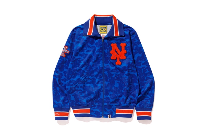 BAPE Mitchell Ness MLB Collaboration Collection Release Info a bathing ape major league baseball new york yankees mets los angeles angels dodgers