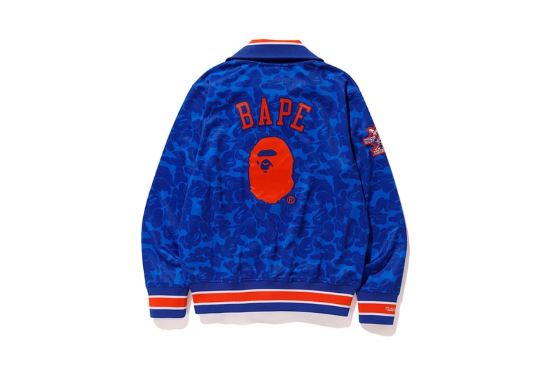 BAPE Mitchell Ness MLB Collaboration Collection Release Info a bathing ape major league baseball new york yankees mets los angeles angels dodgers