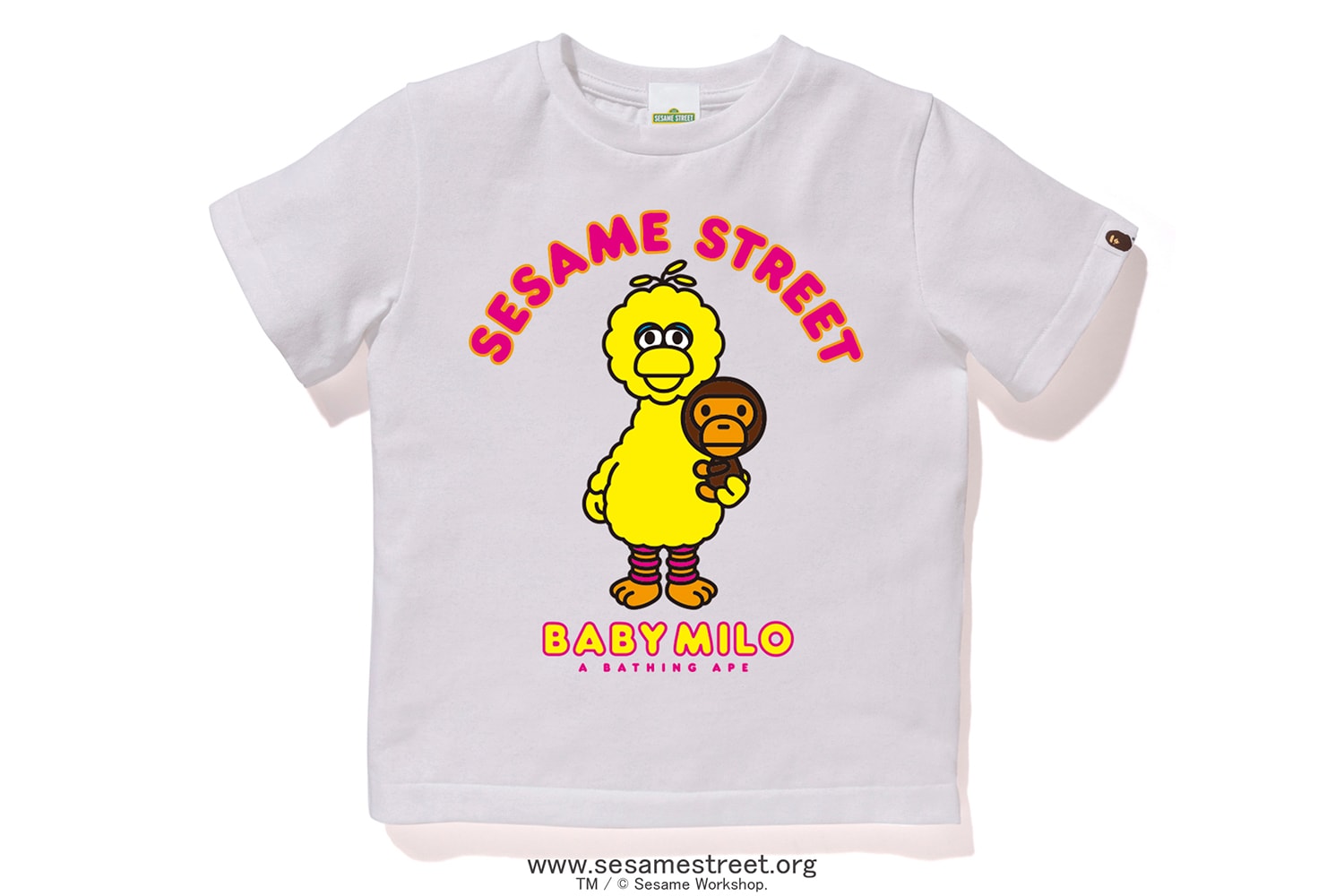 BAPE 'Sesame Street' Collection Lookbook Big Bird Elmo Bert and Ernie Cookie Monster