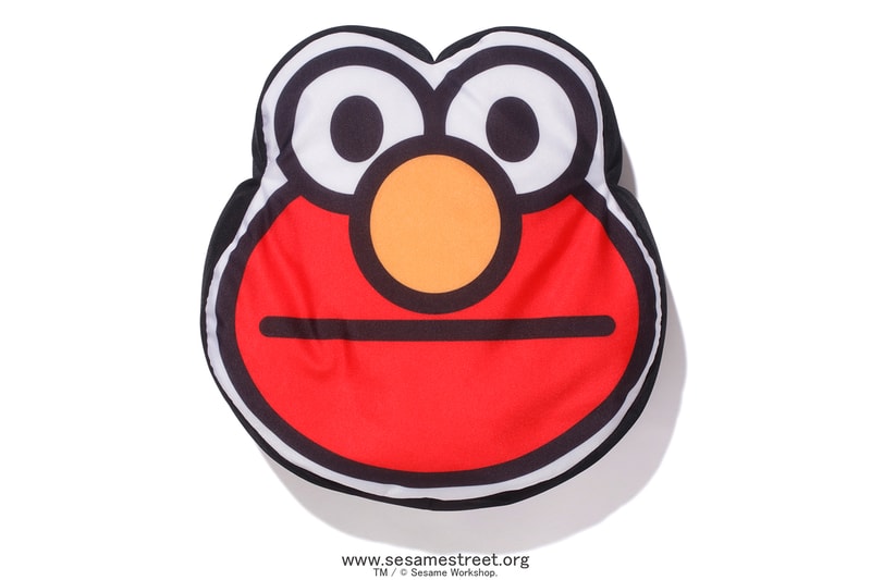 BAPE 'Sesame Street' Collection Lookbook Big Bird Elmo Bert and Ernie Cookie Monster