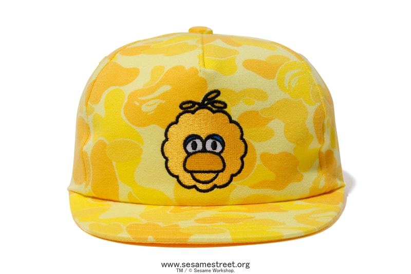 BAPE 'Sesame Street' Collection Lookbook Big Bird Elmo Bert and Ernie Cookie Monster