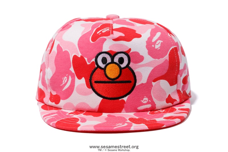 BAPE 'Sesame Street' Collection Lookbook Big Bird Elmo Bert and Ernie Cookie Monster