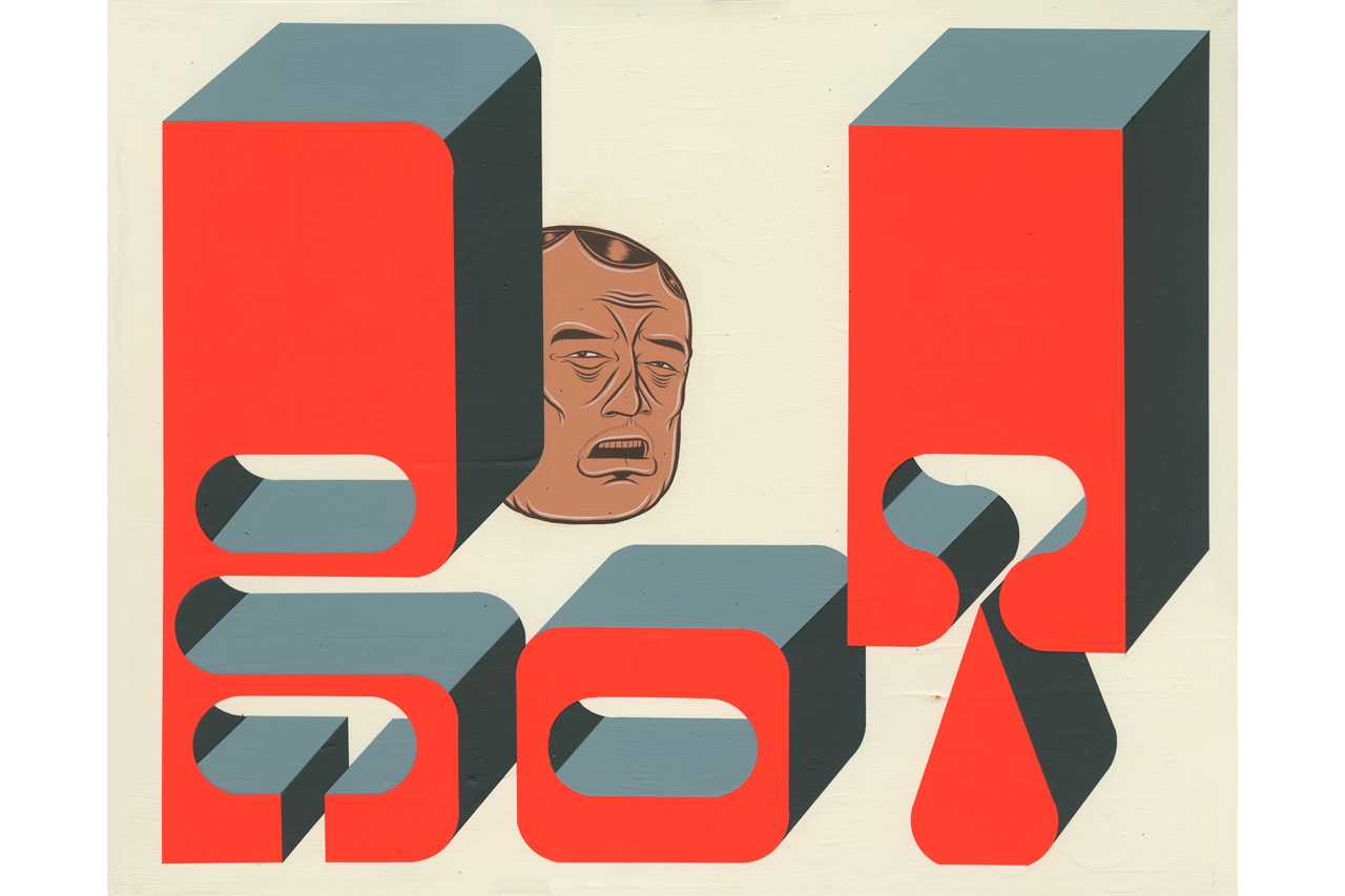 barry mcgee the other side perrotin hong kong exhibitions artworks paintings 