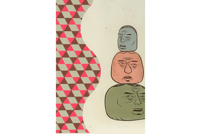 barry mcgee the other side perrotin hong kong exhibitions artworks paintings
