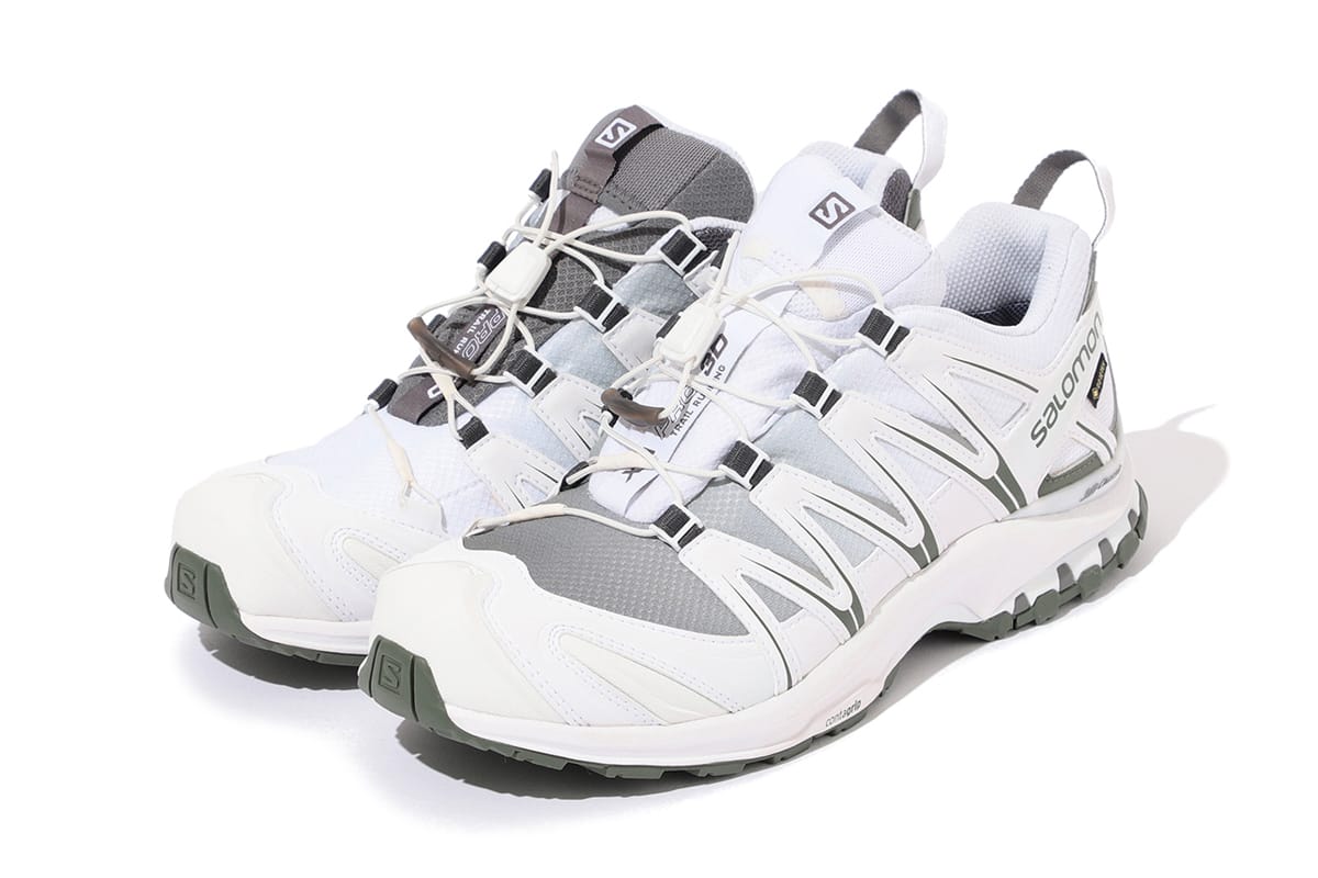 salomon white sneakers