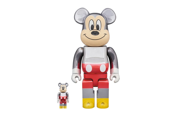 fragment design x BE@RBRICK Unveil Figure of Beloved Mickey Mouse