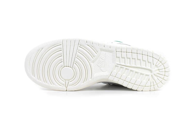 Ben-G Nike SB Dunk Low Official Look embossed swoosh white green release info date buy price