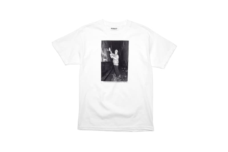 bronx museum of the arts alife new york pop up shop collection Henry Chalfant retrospective photographs exhibition limited edition streetwear graffiti graphics tshirts shirts tees skate decks duffle bags