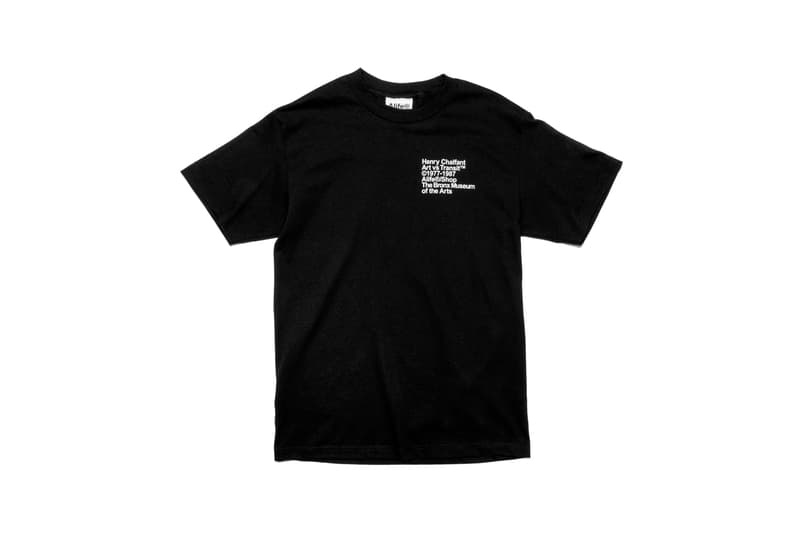bronx museum of the arts alife new york pop up shop collection Henry Chalfant retrospective photographs exhibition limited edition streetwear graffiti graphics tshirts shirts tees skate decks duffle bags