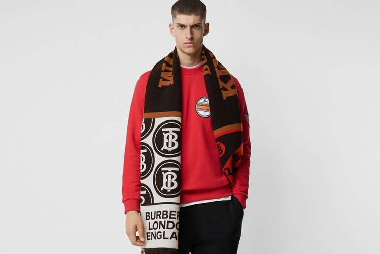 Burberry Adds a Luxe Take to the Football Scarf