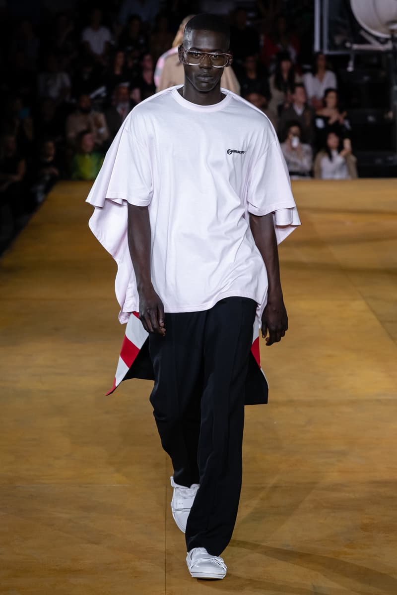 Burberry London Fashion Week Spring Summer 2020 Runway Show Riccardo Tisci suits jackets outerwear streetwear 