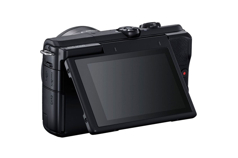 Canon EOS M200 4K Camera Video Eye-Detect AF Release Information Technology M100 Successor Digic 8 processor Autofocus Personal Pocket Sized Portable SmallEF-M 15-45mm F4.5-6.3 IS STM lens