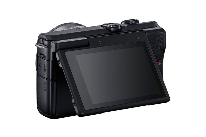Canon EOS M200 4K Camera Video Eye-Detect AF Release Information Technology M100 Successor Digic 8 processor Autofocus Personal Pocket Sized Portable SmallEF-M 15-45mm F4.5-6.3 IS STM lens