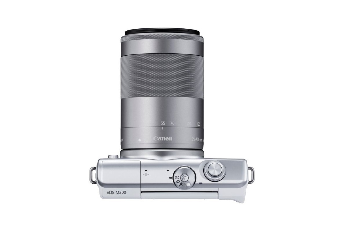 Canon EOS M200 4K Camera Video Eye-Detect AF Release Information Technology M100 Successor Digic 8 processor Autofocus Personal Pocket Sized Portable SmallEF-M 15-45mm F4.5-6.3 IS STM lens