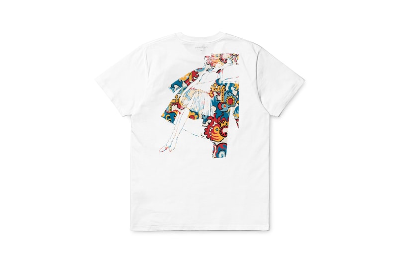 liberty carhartt wip exclusive pop up t-shirts fall winter 2019 collection installation london buy cop purchase order