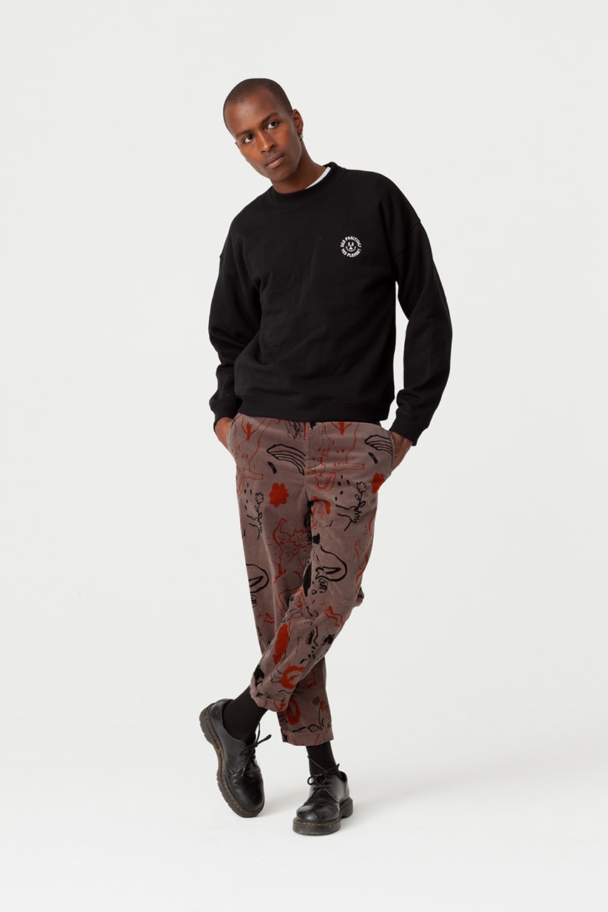 Carne Bollente Fall/Winter 2019 Collection Available Now Buy Online Stores T-Shirts Workwear Jackets Shirts Prints NSFW Designs "Free the Nipple" Embroidered Corduroy Trousers