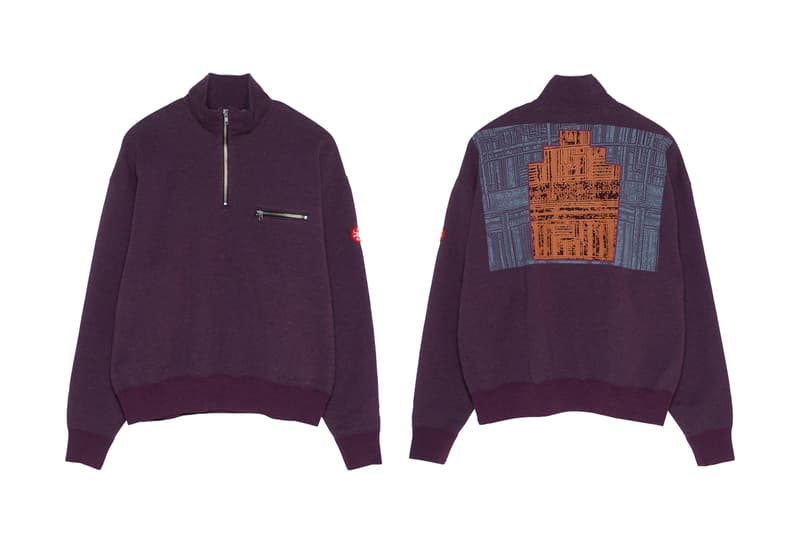 Cav Empt Fall/Winter 2019 10th Drop Release Info C.E CE Sk8thing toby feltwell japanese streetwear ziggurat drop date price LEATHER/NYLON BOMBER 1994 BLEACHED DYE CORDS BLUE GREY NOISE BDU GUARD LONG SLEEVE T POPUP LAYER BIG SHIRT IDEE FIXE BIG CREW NECK EXTERIOR HALF ZIP SWEAT PURPLE MIXED JOG PANTS ⬜︎ CE X LOW CAP DISTANT T